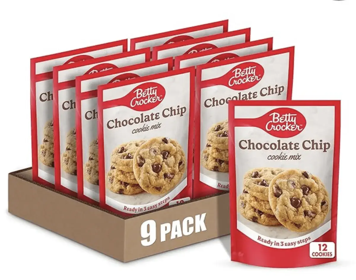 9 Pack of cookie mix