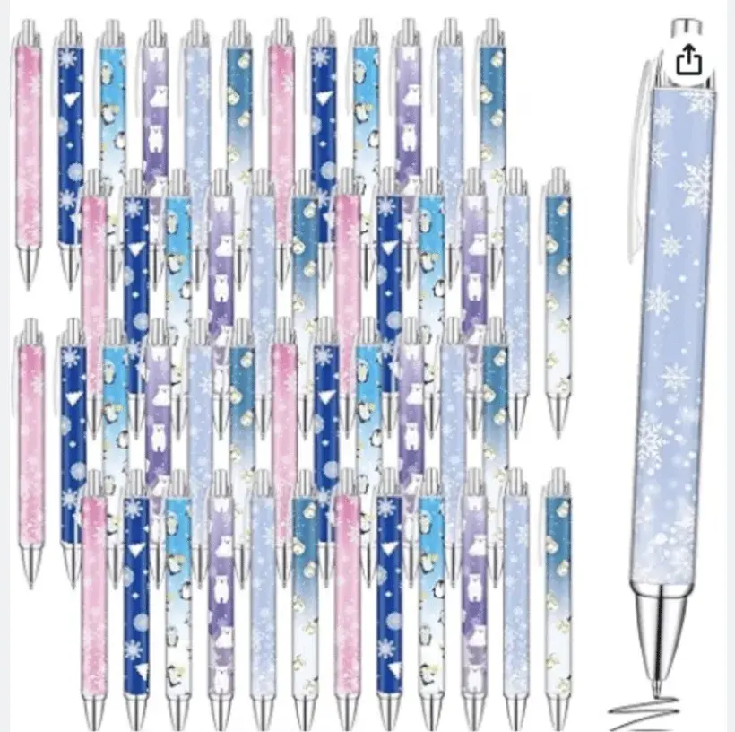 48 Winter Variety Ball Point Pens